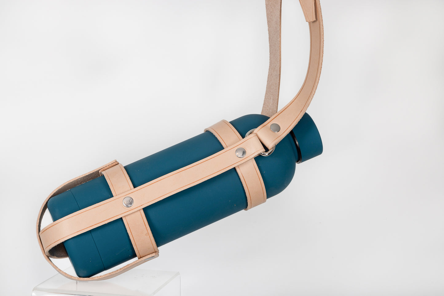 Leather Water Bottle Strap