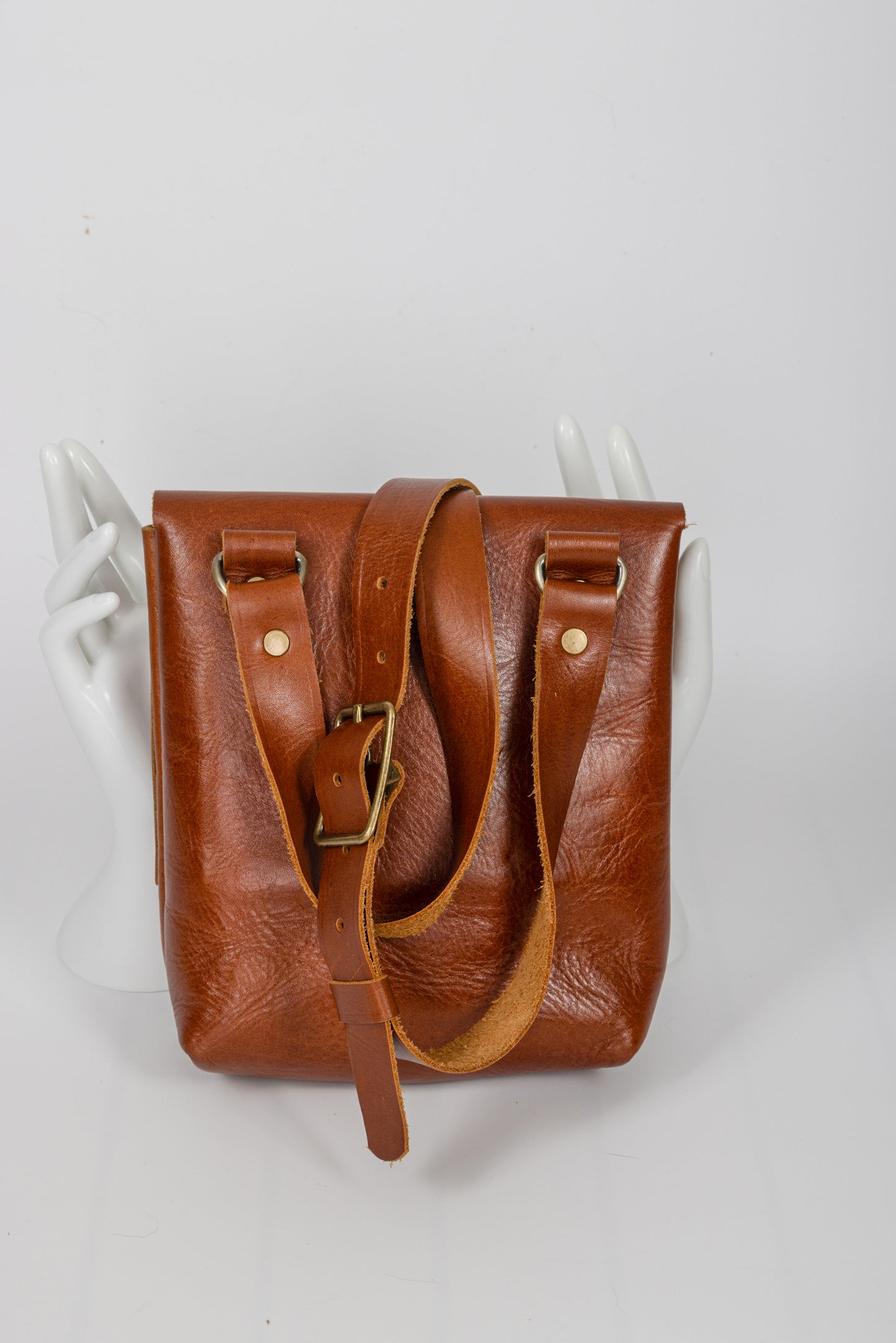Leather Small Messenger Bag
