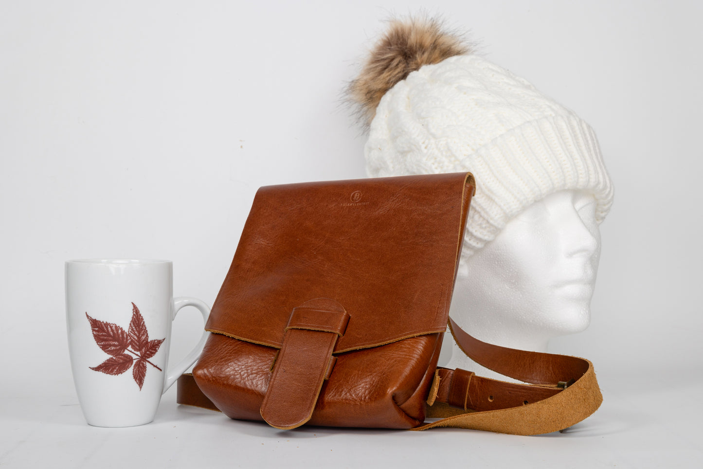Leather Small Messenger Bag