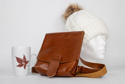 Leather Small Messenger Bag