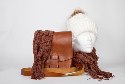 Leather Small Messenger Bag