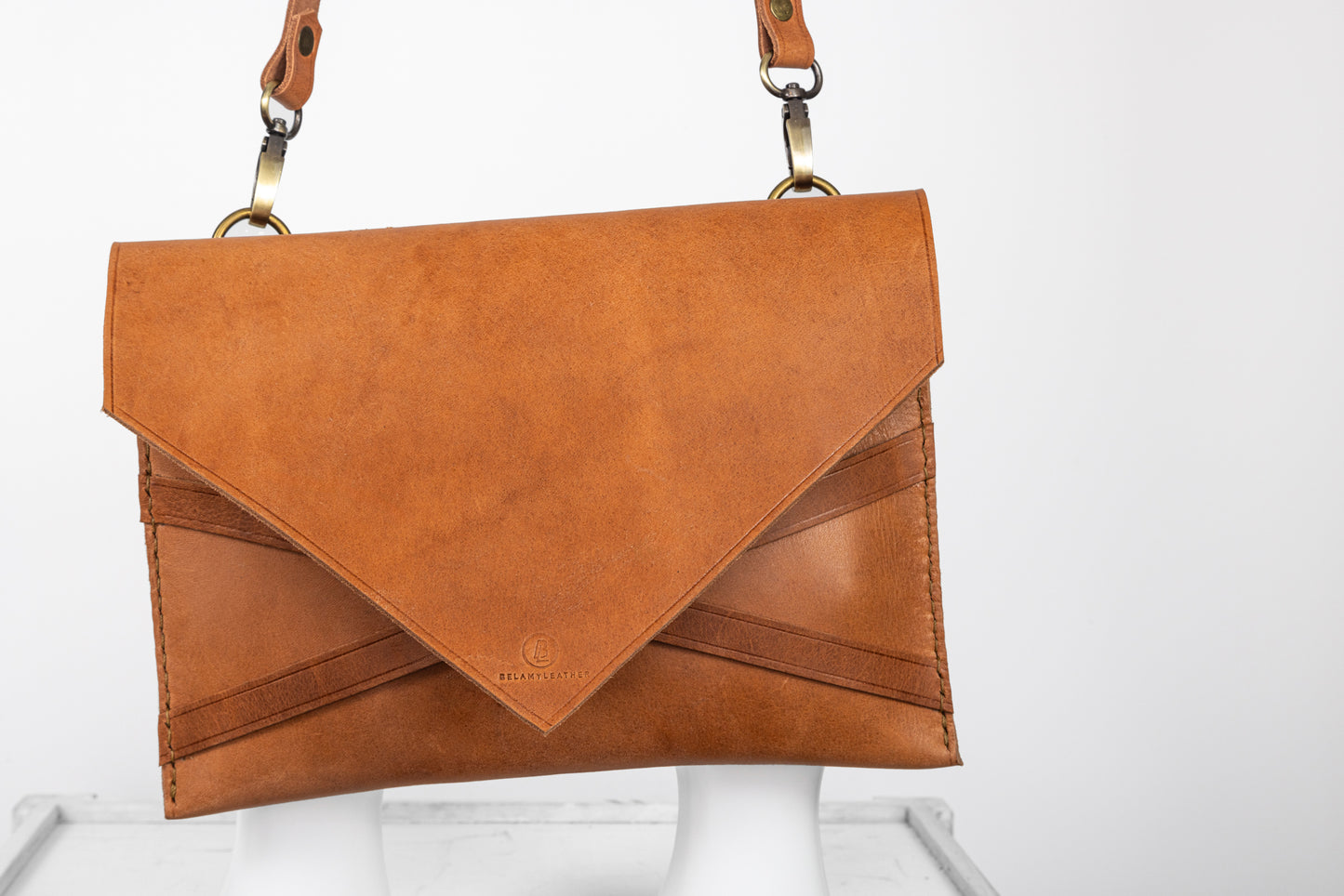 Leather Envelope Bag