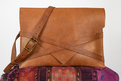 Leather Envelope Bag