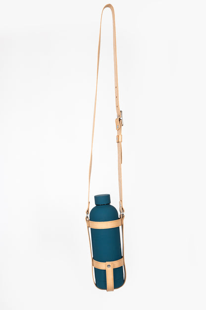 Leather Water Bottle Strap