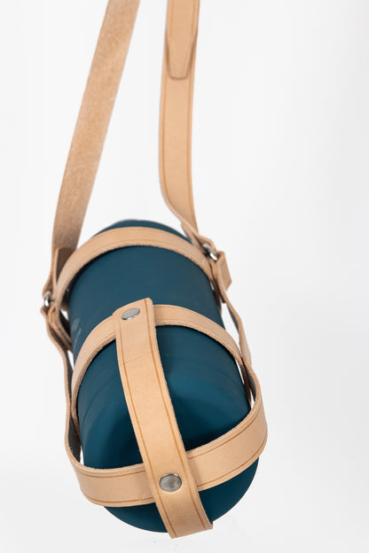 Leather Water Bottle Strap