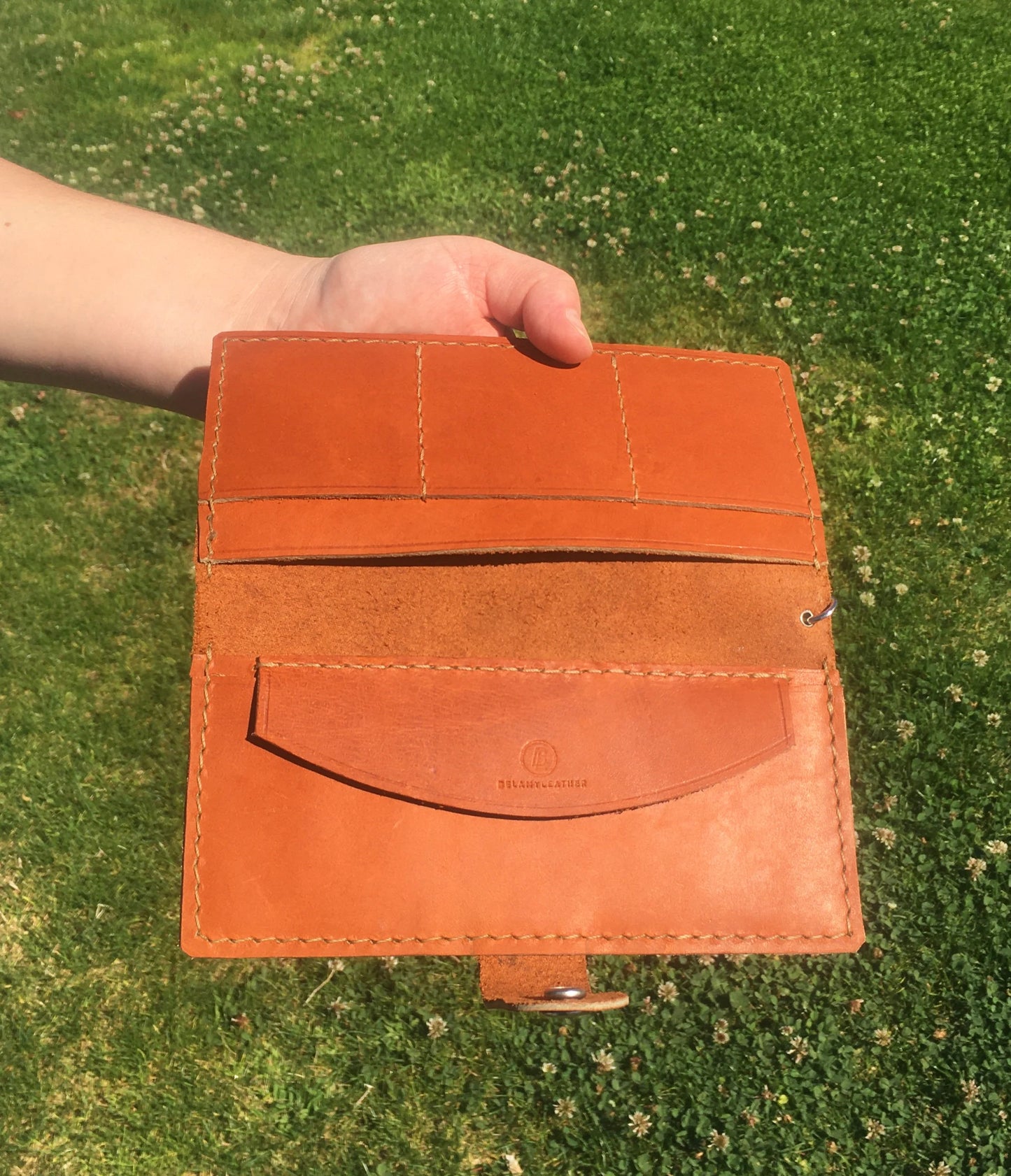 Leather Wallet, Credit Card Wallet, Wallets For Women, Small Wallet Purse, Wristlet Wallet, Handmade Wallet With Button, Slim Wallet Ladies