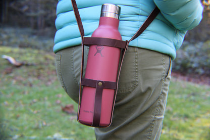 Leather Water Bottle Holder